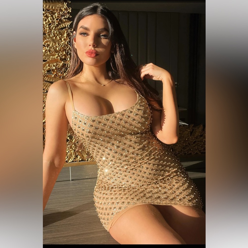 Roxy Gold dress